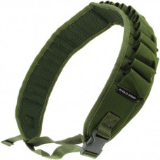 Shotgun Cartridge Belt Holder in Green Holds 26 x 12 bore (013 GRN)