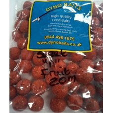 20mm HIGH GRADE SHOCK SWEET & FRUITY BOILIES 500g DYNO BAITS