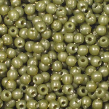 5MM GREEN PLASTIC SHOCK BEADS 1 PACK OF 20 (approx)