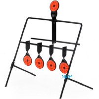 5 Shooting Gallery Swinging Target Spinning Auto Reset Set