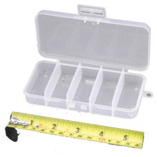 TERMINAL CLEAR BIT BOX '5 COMPARTMENT' (J63)