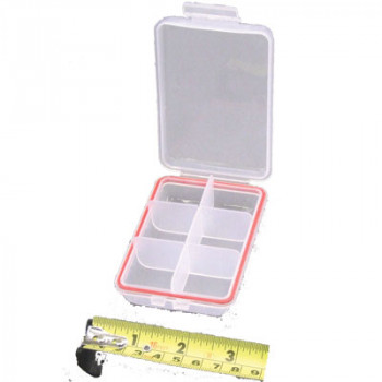 TERMINAL CLEAR BIT BOX '6 COMPARTMENT' (J66)