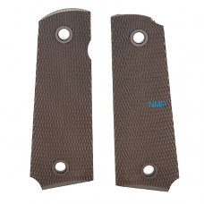 Golden Eagle 1911, Hi-capa 5.1 and 4.3 Plastic Pistol Grips Brown MC-37