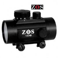 ZOS 1 x 40RD RED DOT Fits Weaver Rail