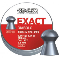 JSB Exact Pellets 4.52mm DIE 62 .177 Calibre 8.44 grain Tin of 500