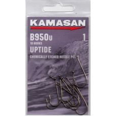 KAMASAN B950u UPTIDE SEA HOOKS SIZE 1 ( pack of 10 hooks )