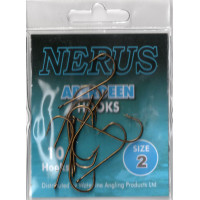 NERUS SEA HOOKS ABERDEEN SIZE 2 ( pack of 10 hooks )