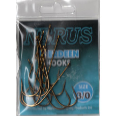 NERUS SEA HOOKS ABERDEEN SIZE 3/0 ( pack of 10 hooks )