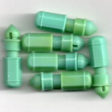 Pole elastic Connectors ( 6 green colour )