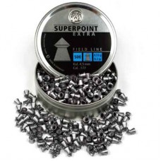 RWS SUPER POINT EXTRA pointed .177 calibre air gun pellets 4.50mm 8.20 grains tin of 500