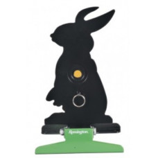 Remington Free Standing Pull String Folding Silhouette Knockdown Rabbit Air Gun Shooting Target