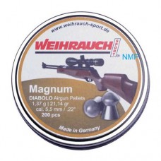 Weihrauch Diablo Magnum .22 calibre 5.51mm 21.14 Grains tin of 200