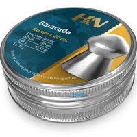 H&N Baracuda Pellets 5.0mm .20 Calibre 13.58 grain Tin of 250