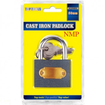 50mm CAST IRON PADLOCK TOP TOOLS