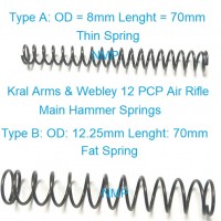 Webley 12 PCP Air Rifles Main Hammer Spring (B Fat)