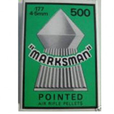 Marksman Pointed .177 calibre Air Gun Pellets 8.87 grains Box of 500