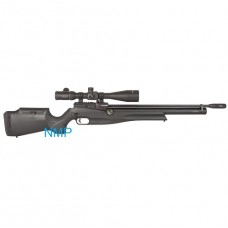 Reximex Pretensis .177 calibre Multishot PCP Air Rifle black Synthetic stock 14 shot Regulated