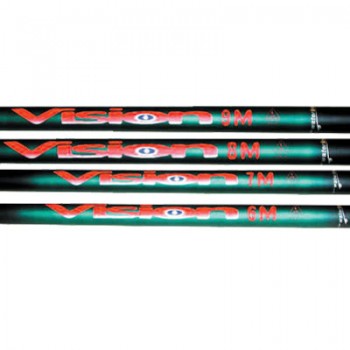 8M VISION TAKE APART CARBON POLE ( PRE-ELASTICATED ) special offer PRICE while stocks last