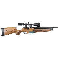 Webley Raider 12 Classic PCP Air Rifle, Ambi-Dextrous Walnut Wooden Stock 14 Shot .177 Calibre